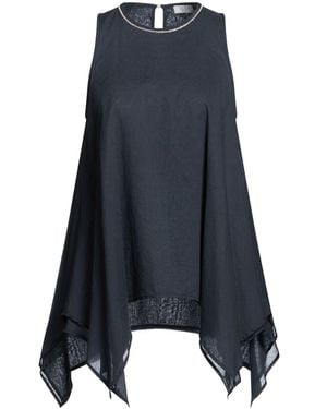 Peserico Top Cotton - Blue
