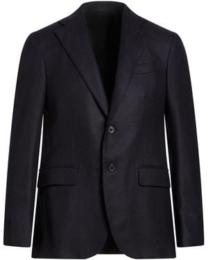 Caruso Midnight Blazer Cashmere - Blue