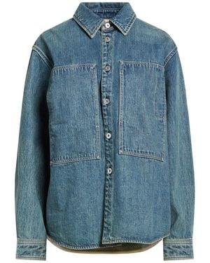 Jil Sander Denim Outerwear Cotton - Blue