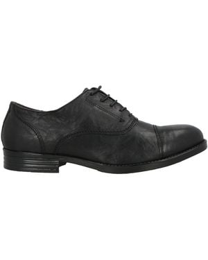 FRANZINI Lace-Up Shoes Leather - Black