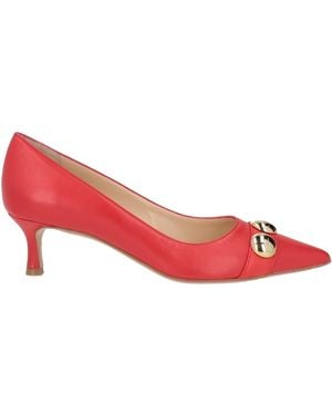 Cerruti 1881 Court Shoes Leather - Red