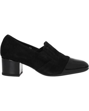 Cinzia Soft Loafers Soft Leather - Black