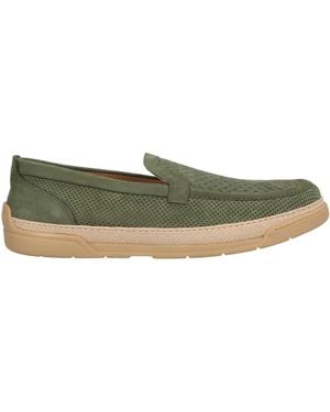 Baldinini Military Loafers Leather - Green