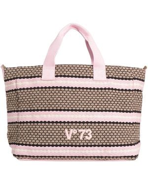 V73 Handbag Cotton, Polyester - White