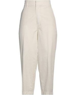 RE_HASH Pants Cotton, Tencel, Elastane - White