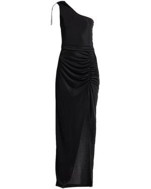 Gaelle Paris Maxi Dress Polyester, Elastane - Black