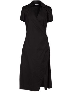 Patrizia Pepe Midi Dress - Black