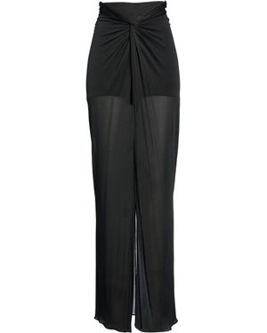 GIUSEPPE DI MORABITO Maxi Skirt Viscose - Black