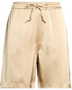 Nanushka Shorts & Bermuda Shorts Triacetate, Polyester - Natural