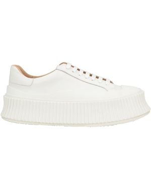 Jil Sander Trainers Leather - White