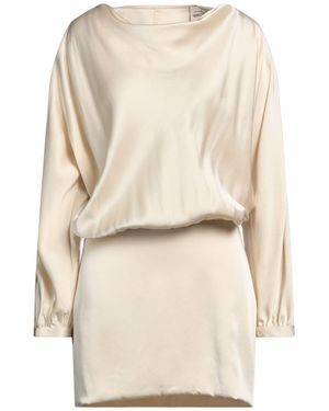 Semicouture Mini Dress - Natural