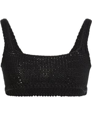 Nia Thomas Top Tanguis Cotton - Black