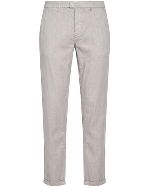 Tramarossa Light Pants Linen, Cotton, Elastane - Gray