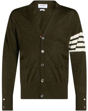 Thom Browne Cardigan - Vert
