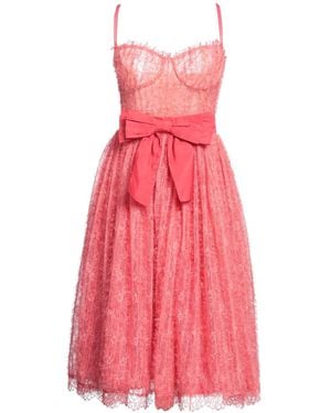 Elisabetta Franchi Midi-Kleid - Pink