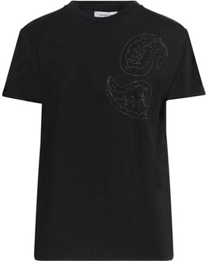 Fabiana Filippi T-Shirt Cotton, Ecobrass - Black