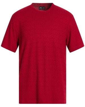 Giorgio Armani T-Shirts - Red