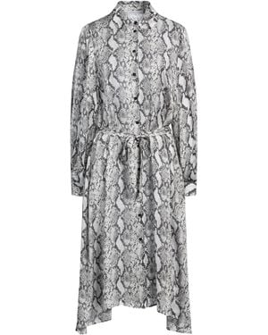 Caractere Midi-Kleid - Grau