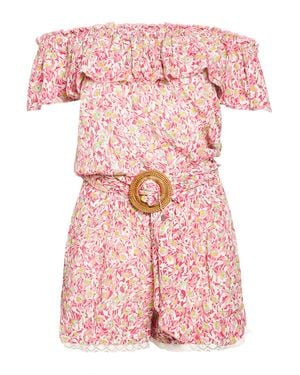 Poupette Playsuit Viscose - Pink
