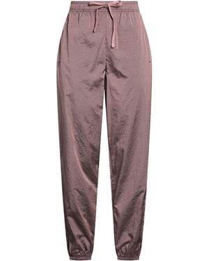 adidas Mauve Pants Polyamide - Purple