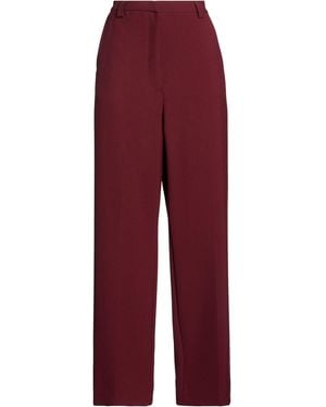ZENGGI Pants Polyester, Ecovero Viscose, Cotton, Elastane - Red