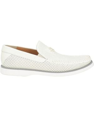 Baldinini Ivory Loafers Leather - White