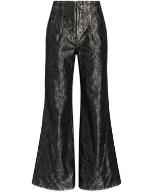 Alberta Ferretti Jeanshose - Schwarz