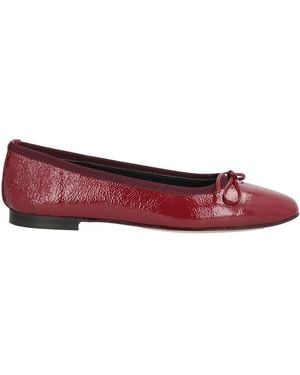 ODARE ANTWERP Ballet Flats Leather - Red