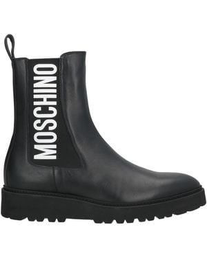 Moschino Ankle Boots - Black