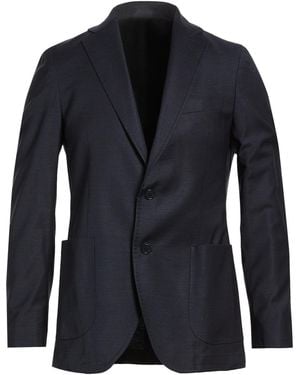 Tombolini Blazer Virgin Wool, Viscose, Elastane - Blue