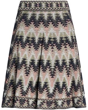 Missoni Mini Skirt Cotton, Polyamide, Viscose - Gray