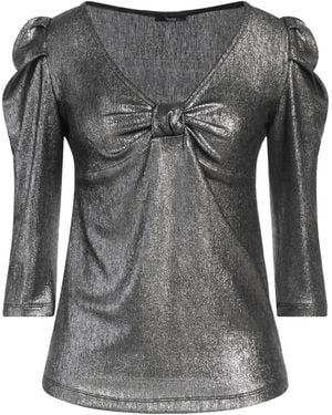 Hanita Top Polyester, Elastane - Gray