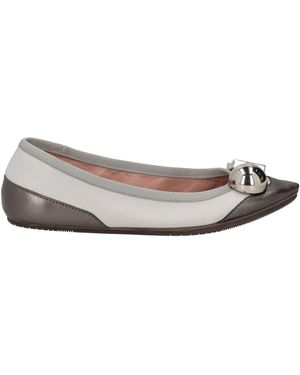 Dove Nuotano Gli Squali Ballet Flats - Gray