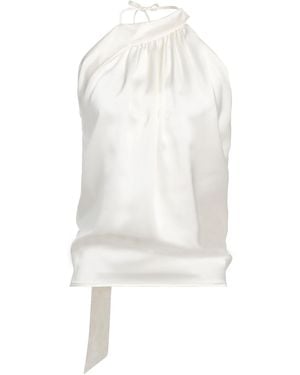 Brian Dales Ivory Top Polyester - White