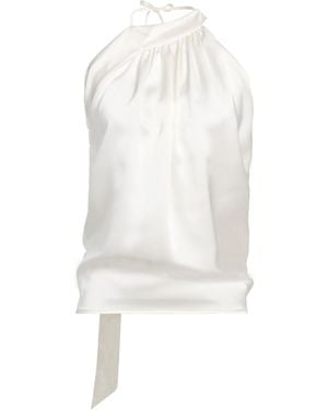 Brian Dales Ivory Top Polyester - White