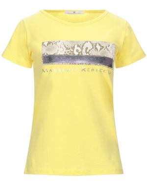 Massimo Rebecchi T-shirt - Yellow