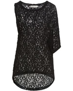 Nostrasantissima Top Cotton, Polyamide, Elastane - Black