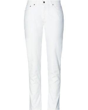 Care Label Pantaloni Jeans - Bianco