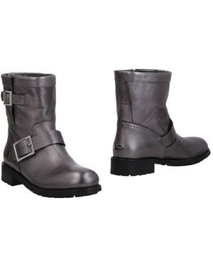 Jimmy Choo Ankle Boots Soft Leather - White