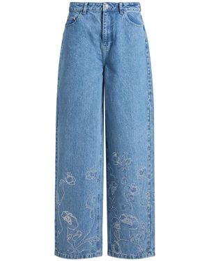 ROTATE BIRGER CHRISTENSEN Jeans Organic Cotton - Blue