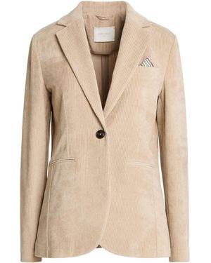 Circolo 1901 Blazer Cotton, Polyester - Natural