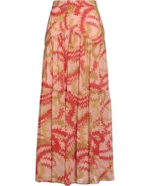 Dondup Maxi Skirt Viscose - Red
