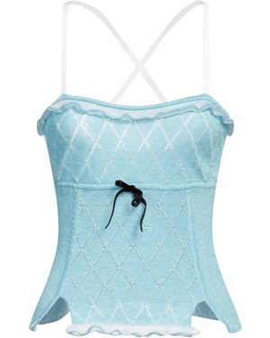 Cormio Top - Blu