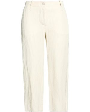 Masnada Trousers Viscose, Linen - Natural