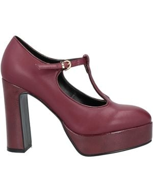 Luciano Barachini Court Shoes Leather - Purple