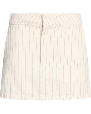Dickies Ivory Mini Skirt Cotton - Natural