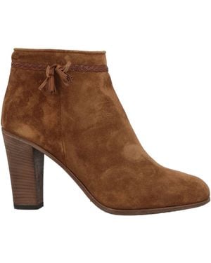 Pantanetti Ankle Boots - Brown