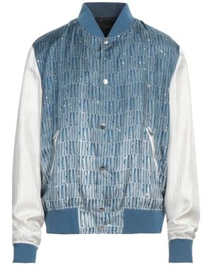 Amiri Jacket Silk - Blue