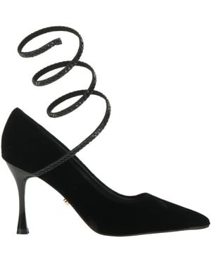 Twenty Four Haitch Court Shoes - Black