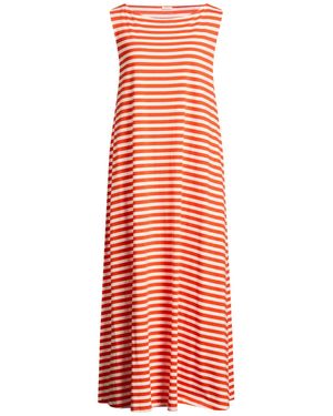 Apuntob Midi Dress Cotton - Red